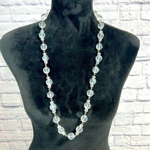 White House Black Market Crystal Necklace